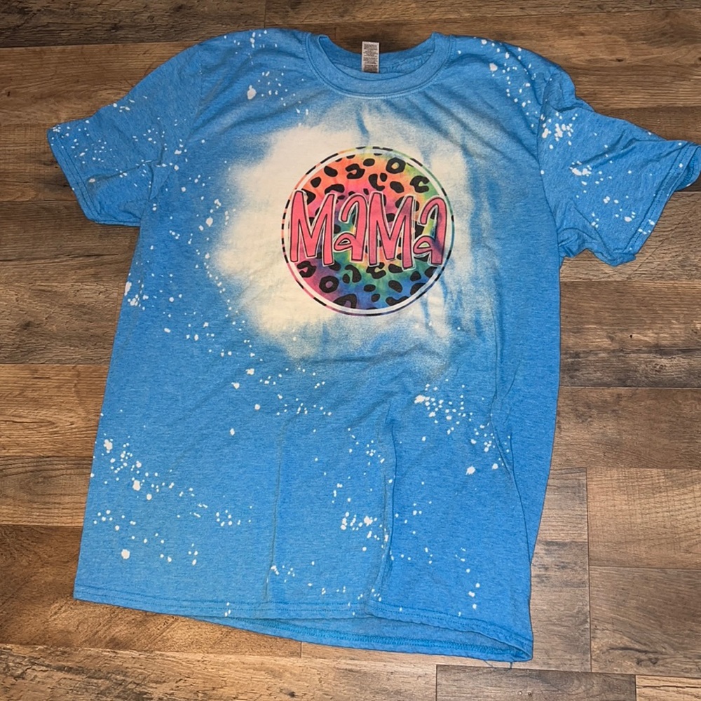 ⚡️5/$25⚡️Bleached mama tee